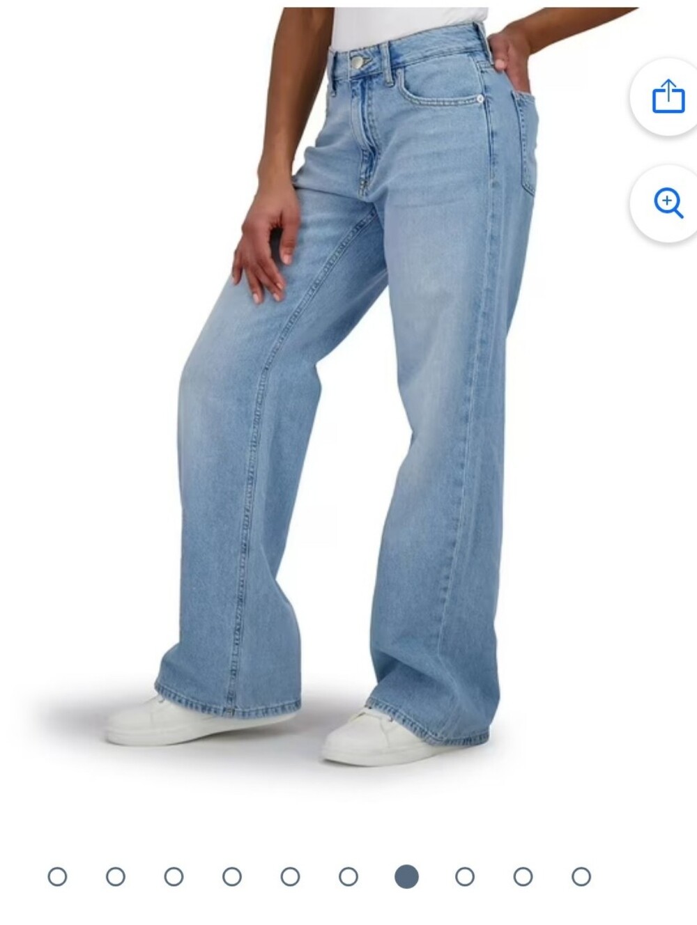 Aéropostale High Rise Wide Leg Jeans Size 8